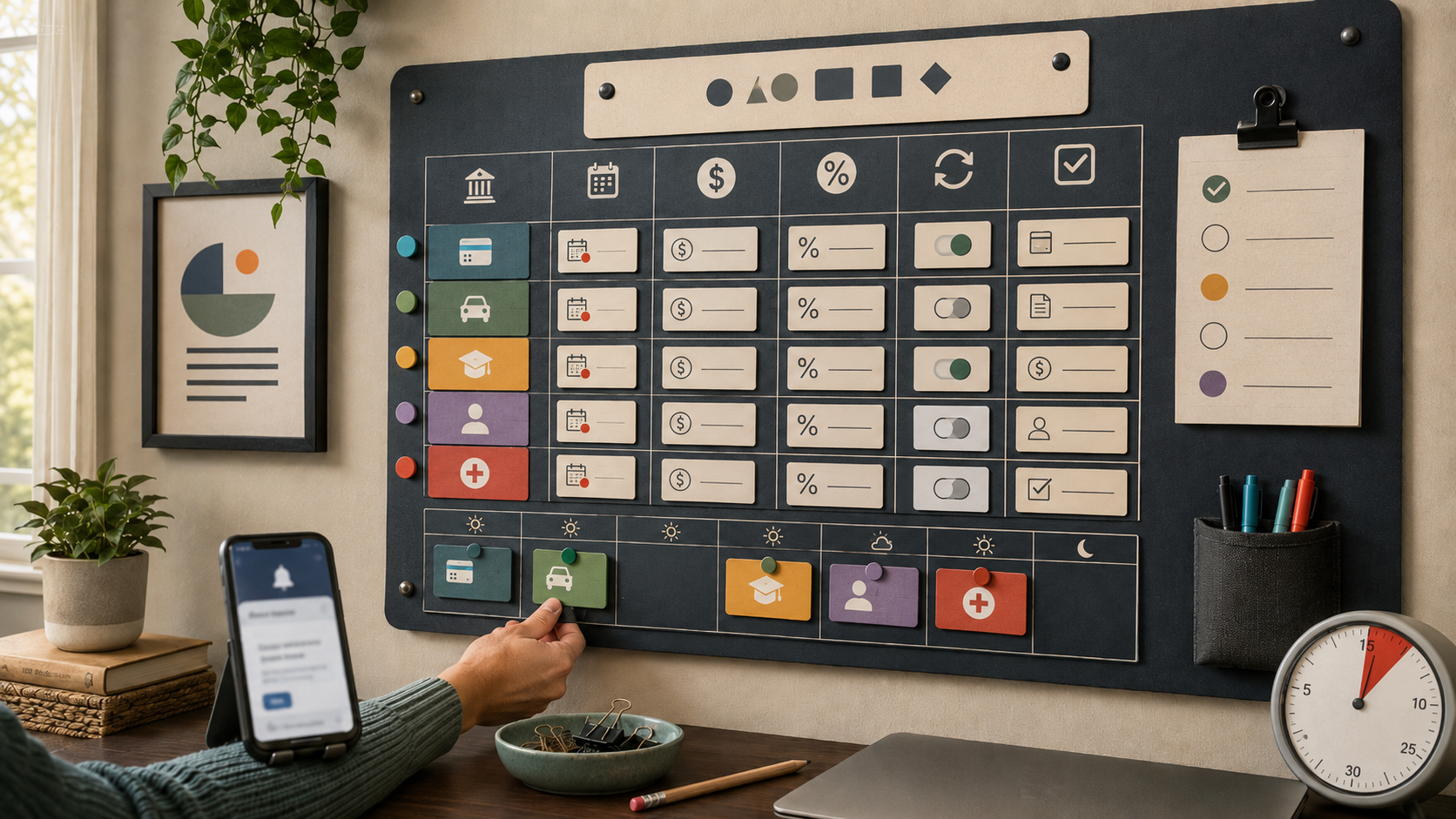 How to Make a Minimum Payment Map for All Your Debts