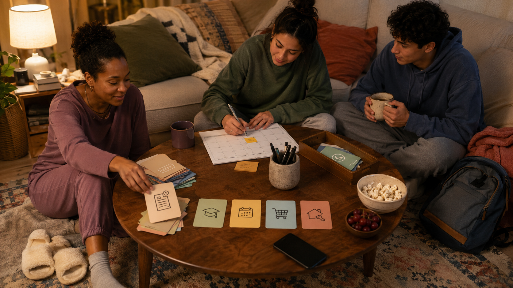 The Household Admin Hour for Couples, Roommates, or Families