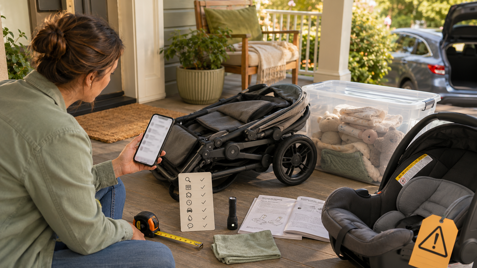 What to Check Before Buying Used Baby Gear Online